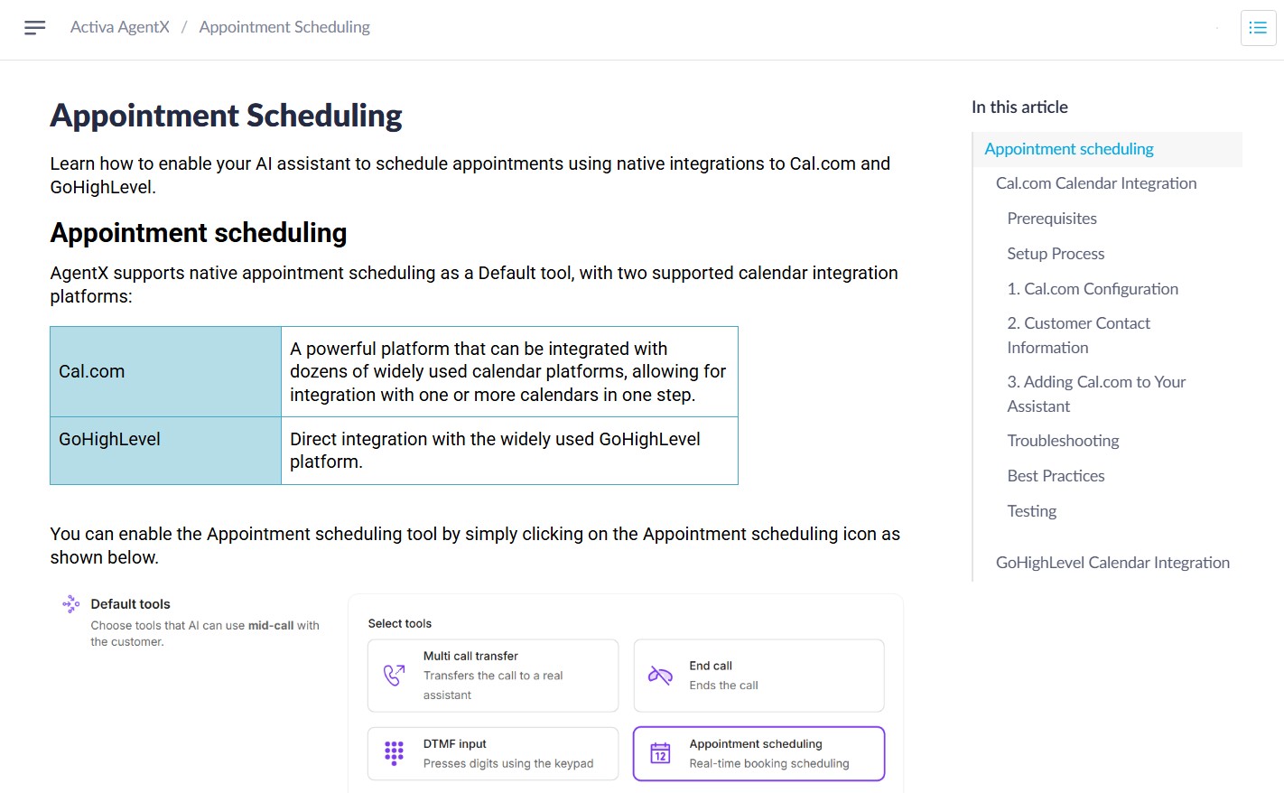 Automatic appointment setting and calendar management